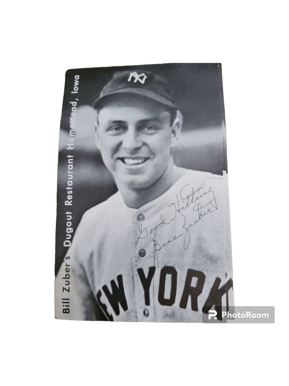 Vintage Yankees Zuber's Card Dugout Collectible